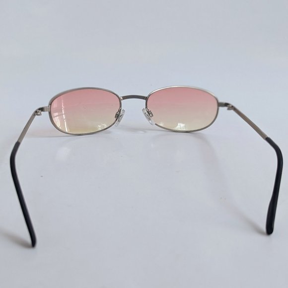 NWT Vintage 90's Unisex Rectangle Metal Sport Sunglasses (S.Gold) - Picture 4 of 5
